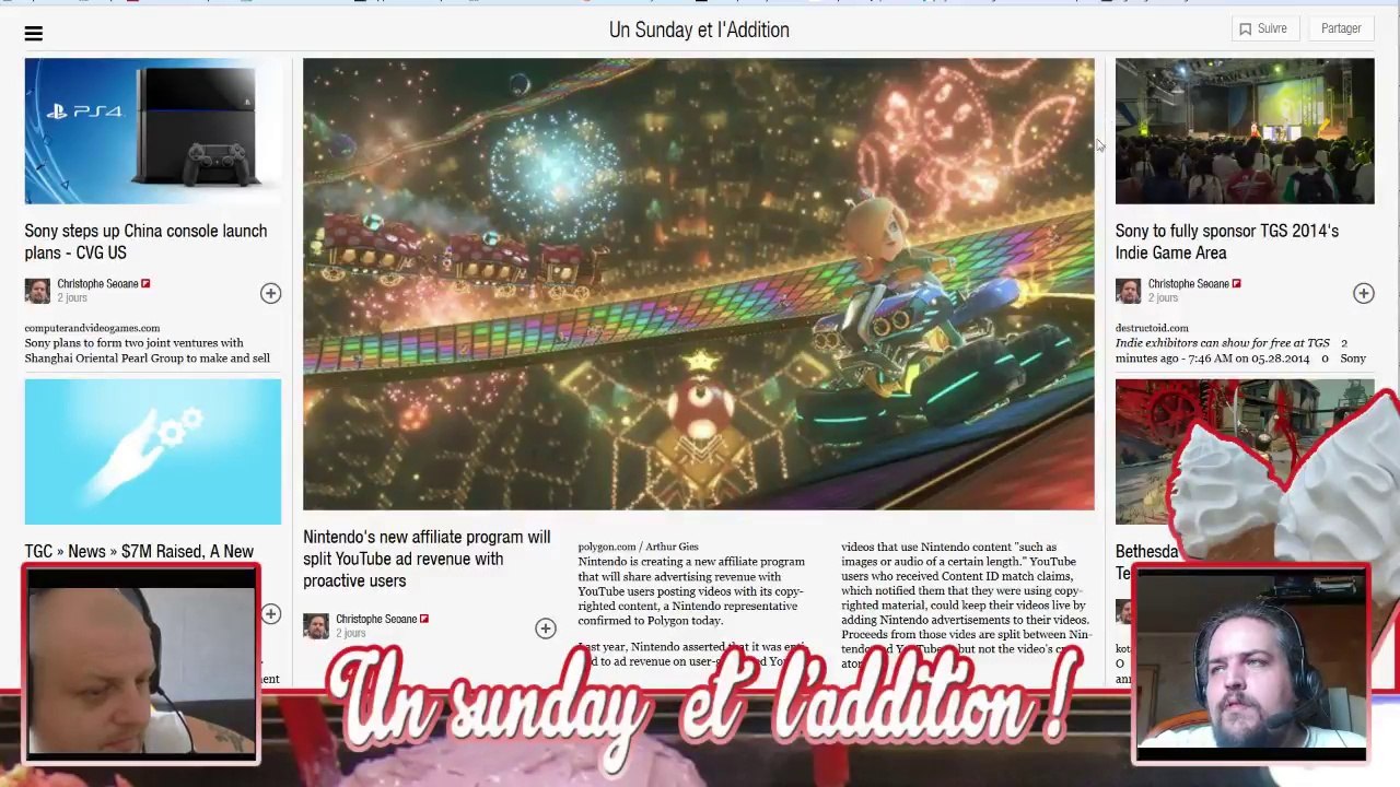Un Sunday et l’addition du 01 Juin 2014 [VOD]