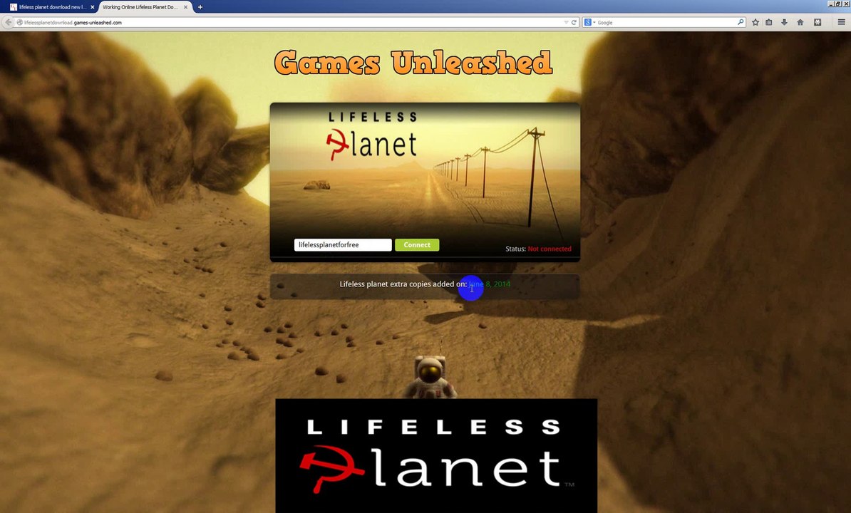 Lifeless planet download