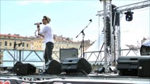 Benjamin Bocconi Ho Hey (reprise des luminers) Live Marseille 7 Juin 2014