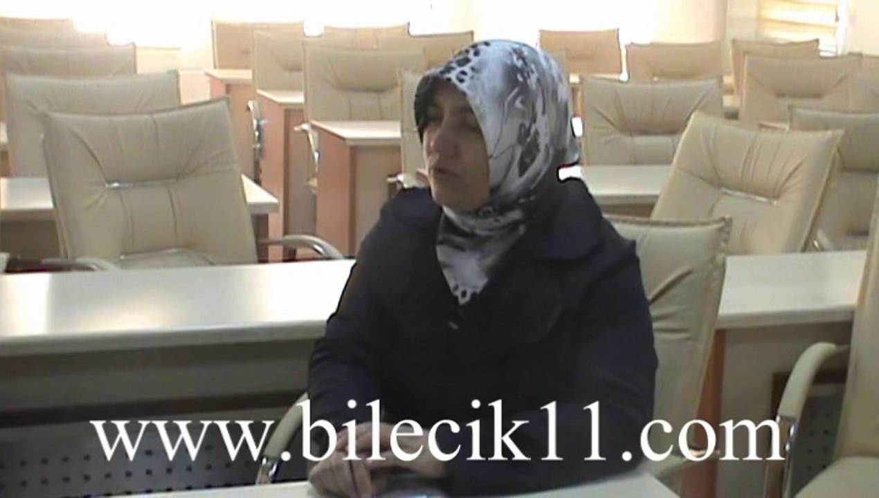 İL GENEL MECLİSİNDE İLK BAYAN