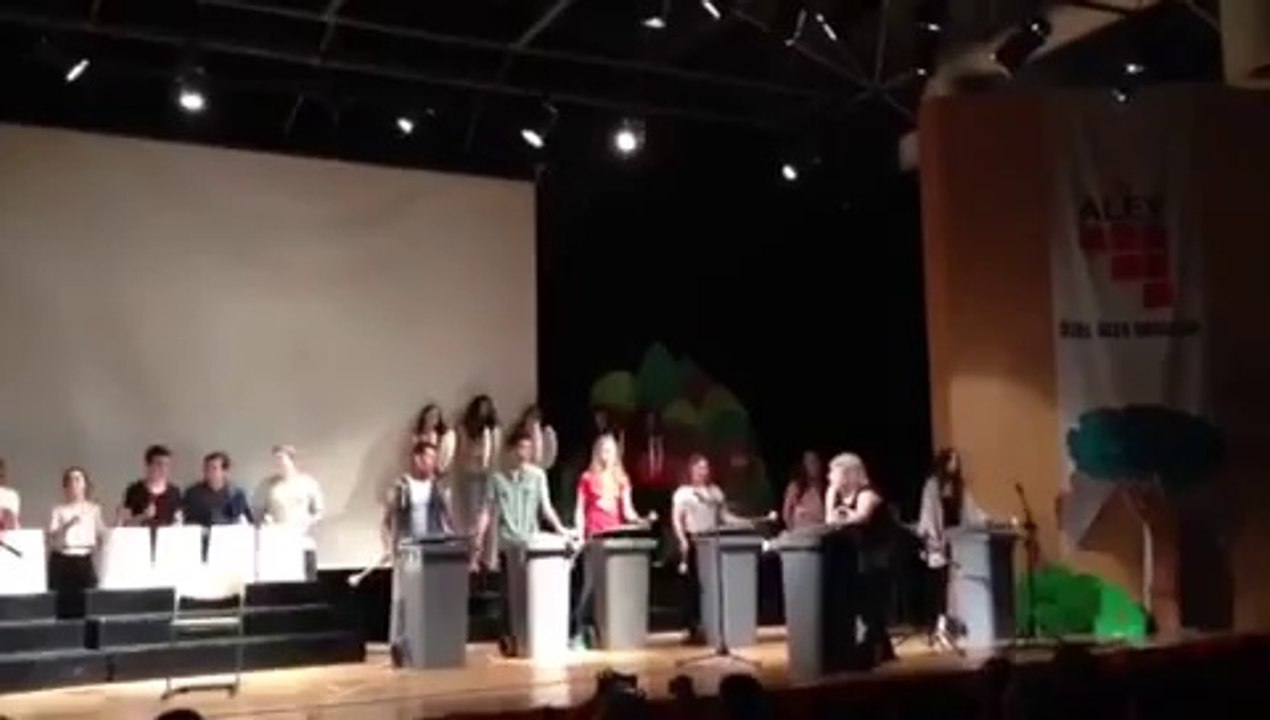 EBRU AYARCI -  ÖZEL ALEV OKULLARI İLE YIL SONU RİTİM - PERKÜSYON GÖSTERİSİ FİNALİ: TRASH PERCUSSION