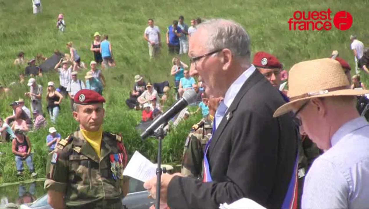 70e D-Day : Hommage et Légions d'honneur aux vétérans à la Fière