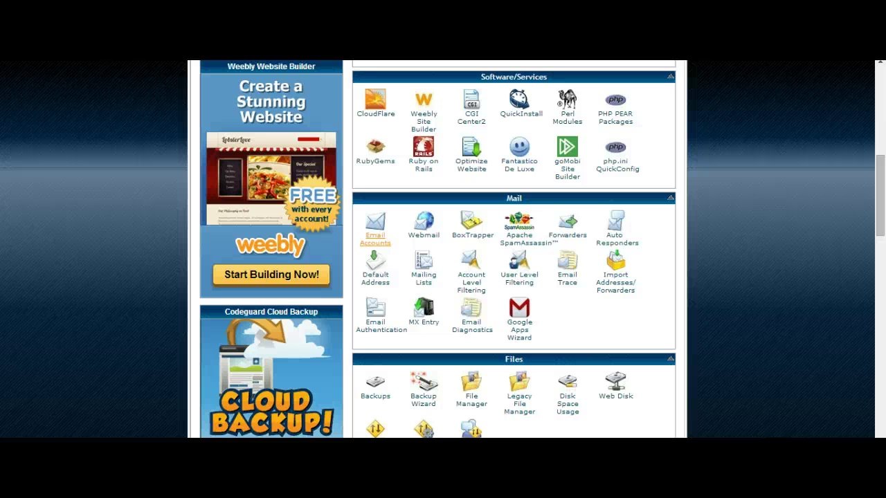 Create A Website 3 Setting Up Hosting