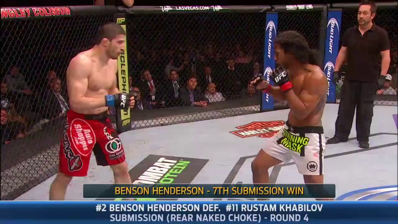 Benson Henderson submits Khabilov UFC