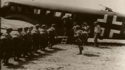 2e Guerre Mondiale - Les paras d'Hitler sautent sur la Crête