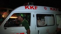 Gunshots heard and wounded taken to hospital in Karachi airport attack