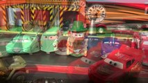 Pixar Cars Radiator Springs ZOMBIE Attack, Spy Mater Zombie saves the Town with Lightning McQueen an