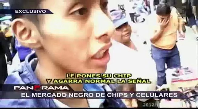 El mercado negro de chips y celulares: reino de lo robado en Lima