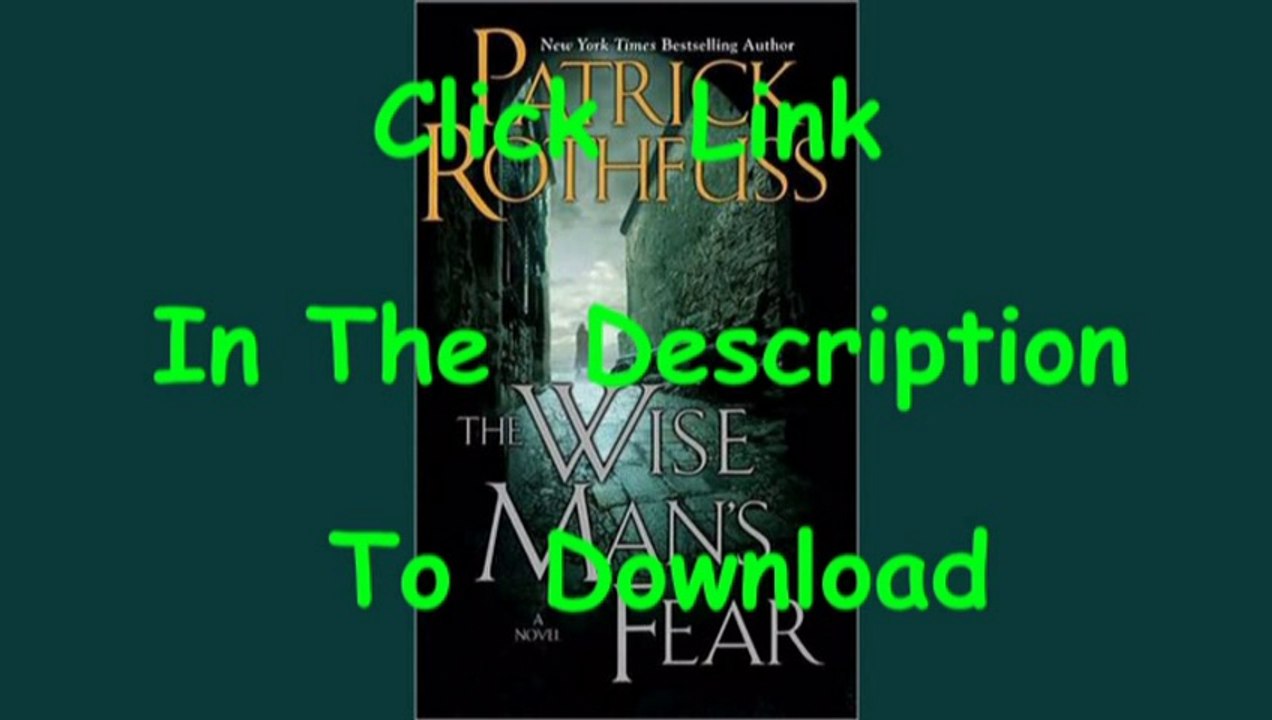 The Wise Man’s Fear [PDF - free ebook downloads]