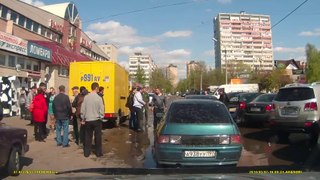 Briga de trânsito na Rússia tem final inesperado