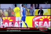 Los partidos inaugurales de los mundiales