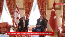 Başbakan, KKTC Cumhurbaşkanı Eroğlu ile görüştü