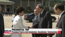 President Park to embark on 6-day trip to Central Asia