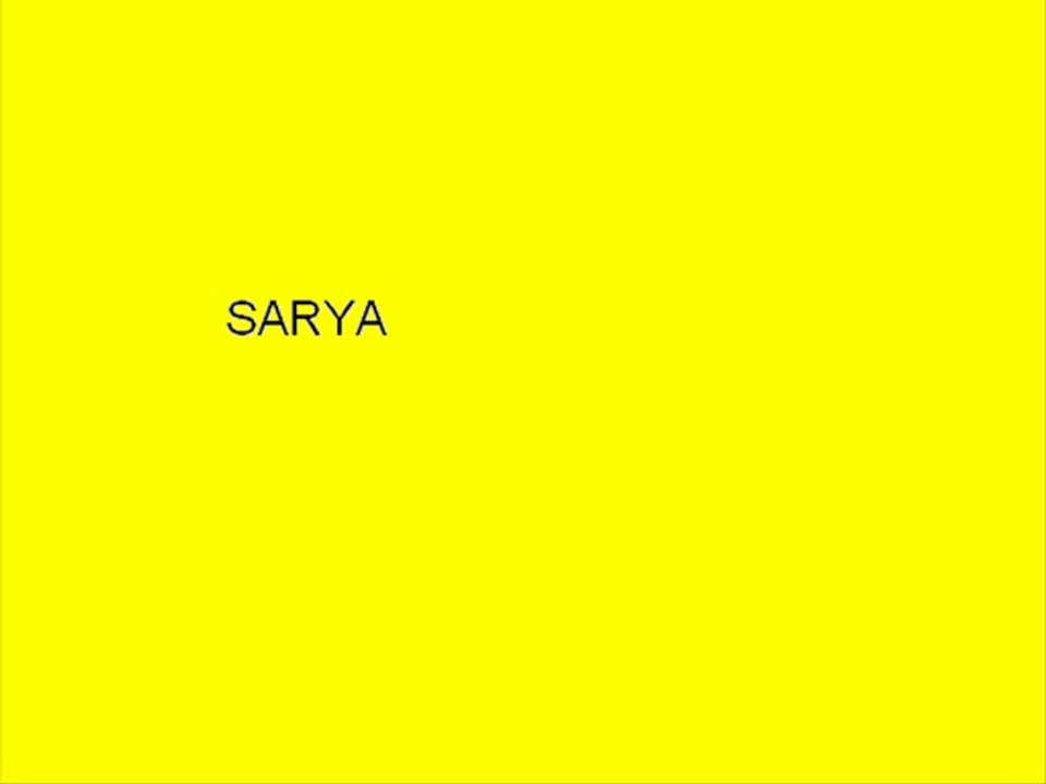 Sarya