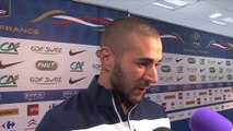 Bleus - Benzema : ''Beaucoup de confiance et de réussite''