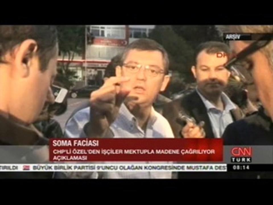 CHP'li Özel'den "İşçiler Mektupla Madene Çağrılıyor" Açıklaması- CNN Türk-Güne Merhaba 09/06/2014