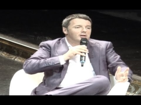 Napoli - Repubblica delle Idee, Renzi al San Carlo (07.06.14)