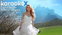 Shakira - Empire Lyrics Version (KaraokeX)
