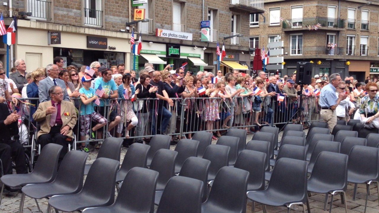 Hommage aux vétérans à la Porte-Horloge