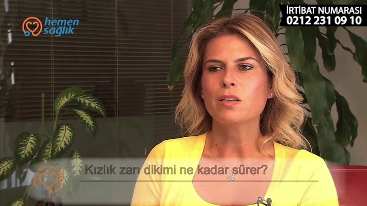Opr. Dr. Burcu KARDAŞ ARSLAN Kızlık zarı dikimi ne kadar sürer?