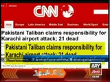International Media Actively Reported Karachi Airport Attack