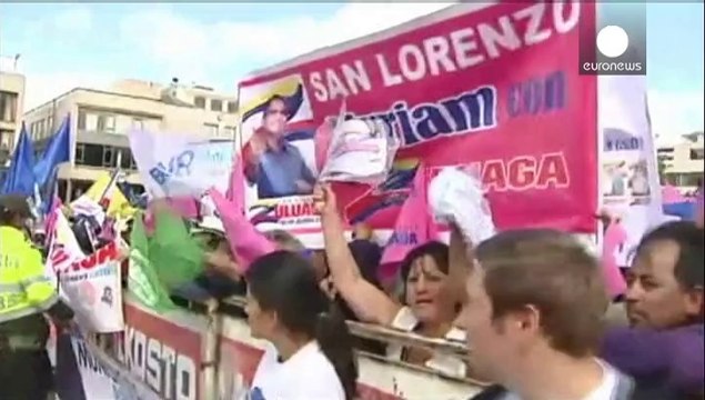 Tight race in Colombian second round presidential campaign
