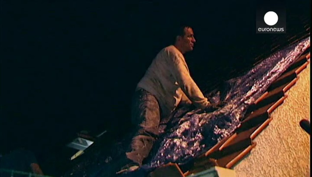 Maltempo: allerta nel nord della Francia, piovono enormi chicchi di grandine