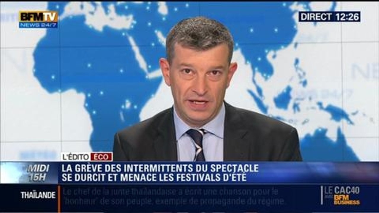 L'Édito éco de Nicolas Doze: Intermittents du spectacle: le ton monte – 09/06