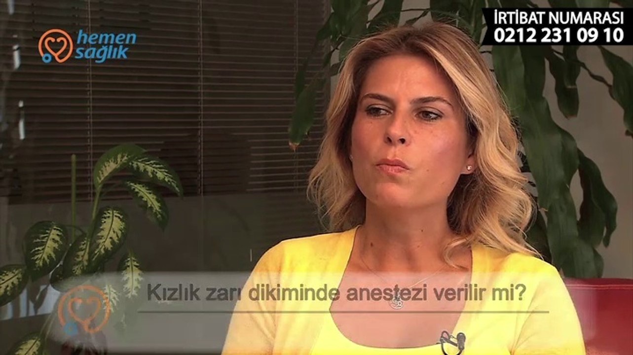 Opr. Dr. Burcu KARDAŞ ARSLAN Kızlık zarı dikiminde anestezi verilir mi?