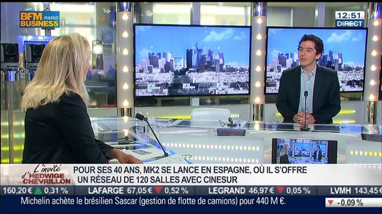 Nathanaël Karmitz, MK2, dans l'invité de BFM Business – 09/06