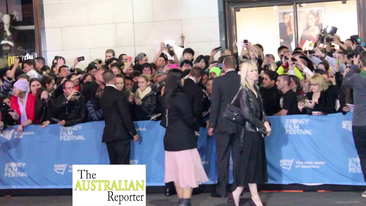 #SydFilmFest 07.06.2014 Rob and Guy Interview with The Australian Reporter Red Carpet The Rover Premiere