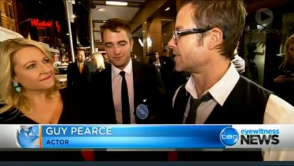 #SydFilmFest 07.06.2014  Rob, Guy Interviews with with Ten News Red Carpet The Rover Premiere