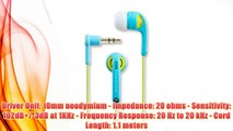 Best buy EarPollution Evolution Earbuds - Light Blue/Yellow/Green,