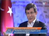 Dışişleri Bakanı Ahmet Davutoğlu, Enine Boyuna Programında Muhalefetin Cumhurbaşkanlığı Seçimi Öncesi Çatı Aday Arayışına Değindi