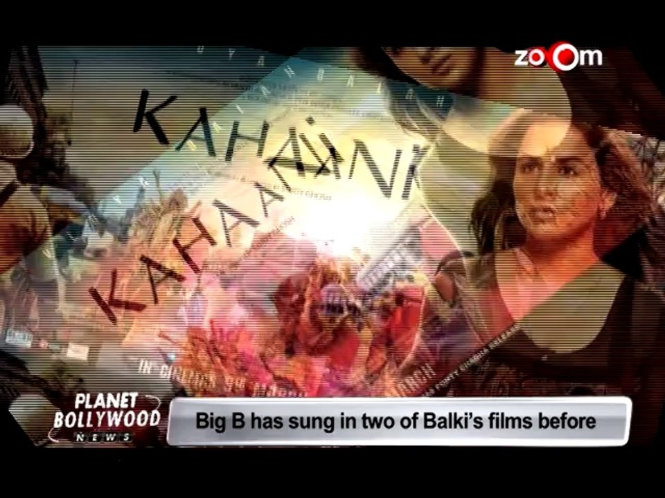 Amitabh Bachchan turns SINGER