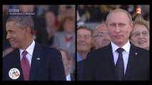 Le regard Obama/Poutine lors du D-Day