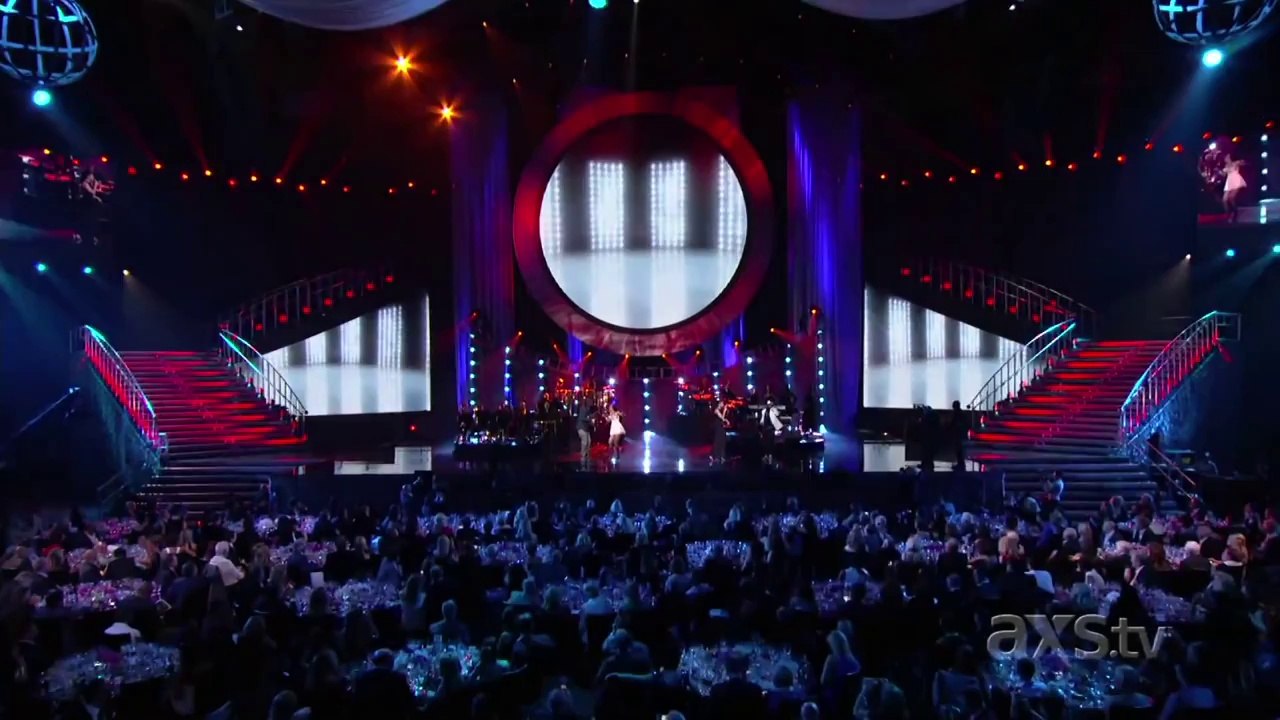 Snoop Lion, Jordin Sparks, Jason Derulo & Siedah Garrett "Man In the Mirror" Live @ AXS TV "Power of Love" Gala, MGM Grand Garden Arena, Las Vegas, NV, 04-14-2014