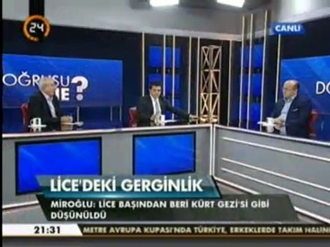 Başbakan Başdanışmanı ve Ankara Milletvekili Yalçın Akdoğan Lice'deki Gerginlikleri Değerlendirdi
