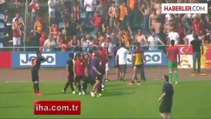 Galatasaray Maçında Olaylar Çıktı