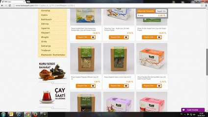 Raya Organik Nane Limon Çayı