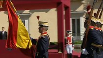 El Rey ejerce de anfitrión de un mandatario por última vez