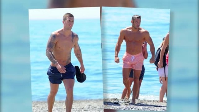 TOWIE Stars Battle For The Best Beach Body In Marbella