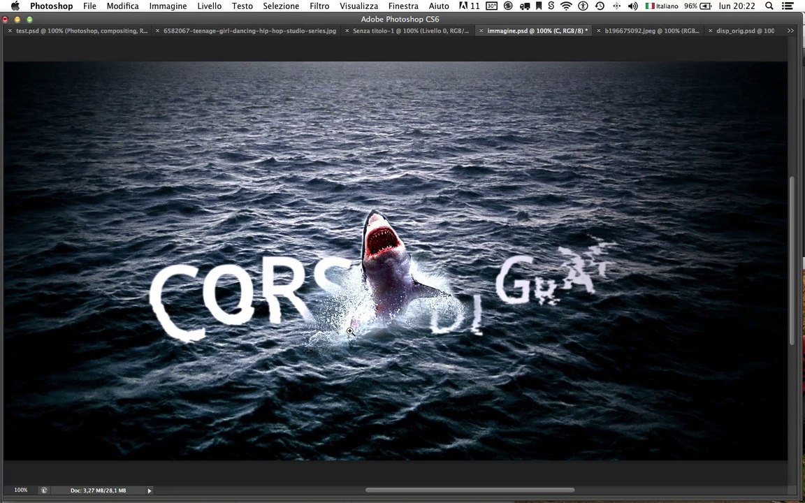 Inserire un Testo nell'acqua con Photoshop