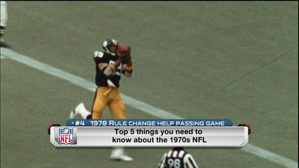 Five things to know about the NFL in the 1970s