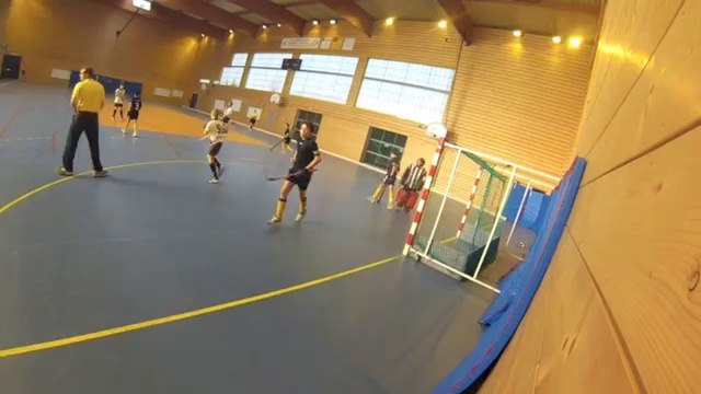 demi-finale hockey en salle U14 Lille HC à St Foy-lès-Lyon.