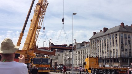 L'heure du départ pour les géants