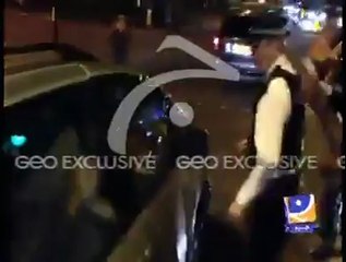 British Police Officer Shouts at MQM Chief Altaf Hussain