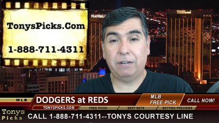 Cincinnati Reds vs. LA Dodgers Pick Prediction MLB Odds Preview 6-9-2014