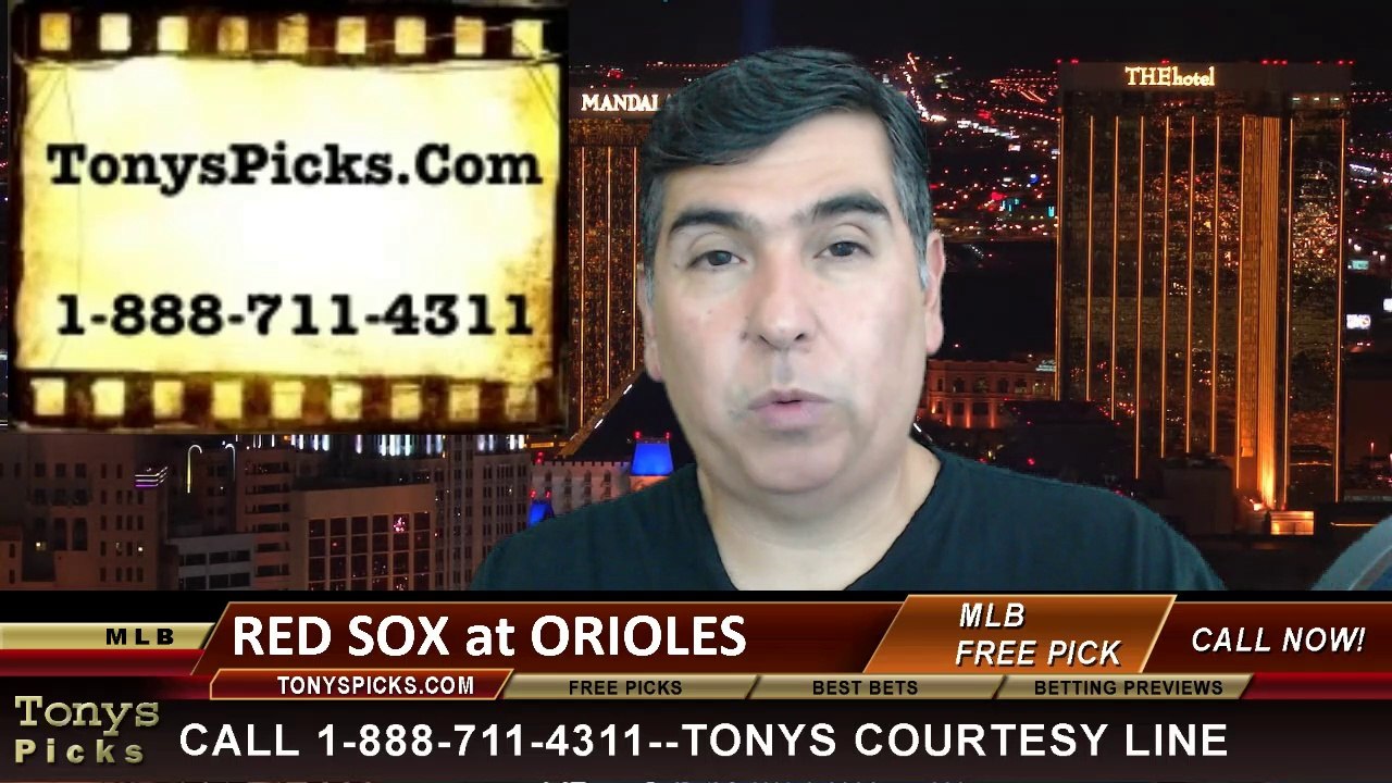 Baltimore Orioles vs. Boston Red Sox Pick Prediction MLB Odds Preview 6-9-2014