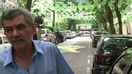 Rio residents decorate their streets for World Cup